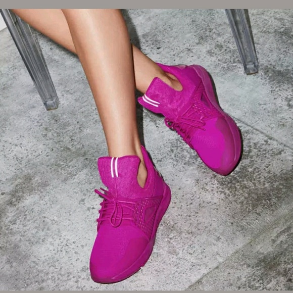 hot pink sneakers